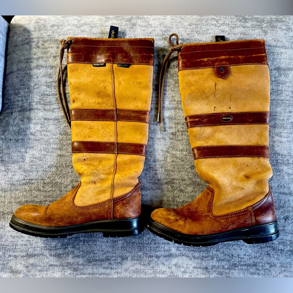 Galway Ladies Waterproof Leather Country Boot in Walnut